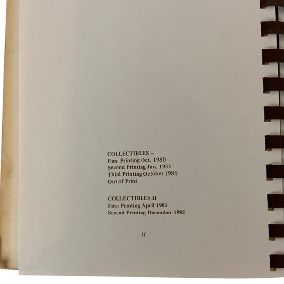 Vintage Collectibles II Cookbook Gathered by Mary Pittman 1985 Spiral Bound - Picture 4 of 11